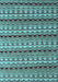 Abstract Light Blue Modern Rug, abs5172lblu