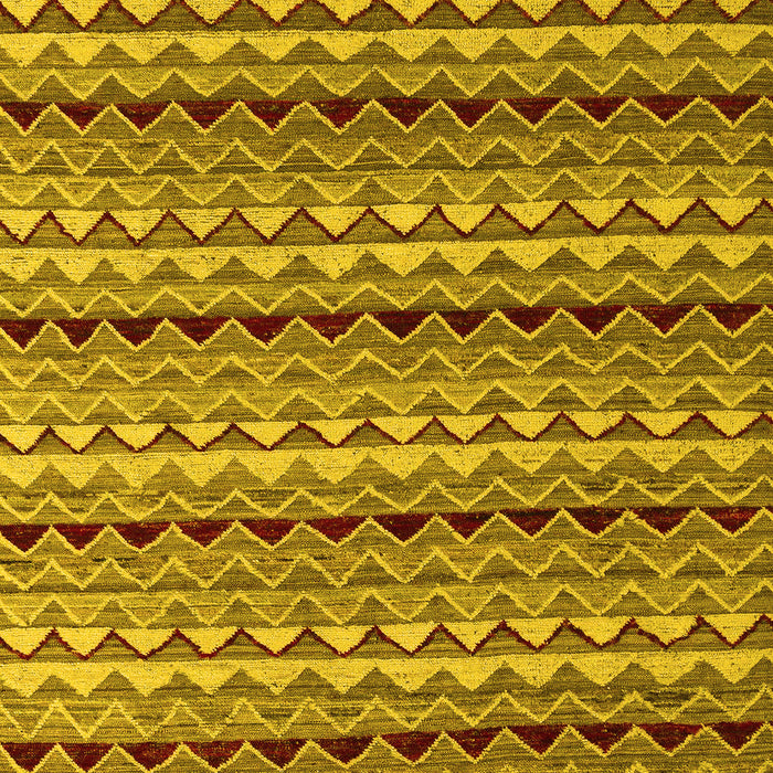 Abstract Yellow Modern Rug, abs5172yw