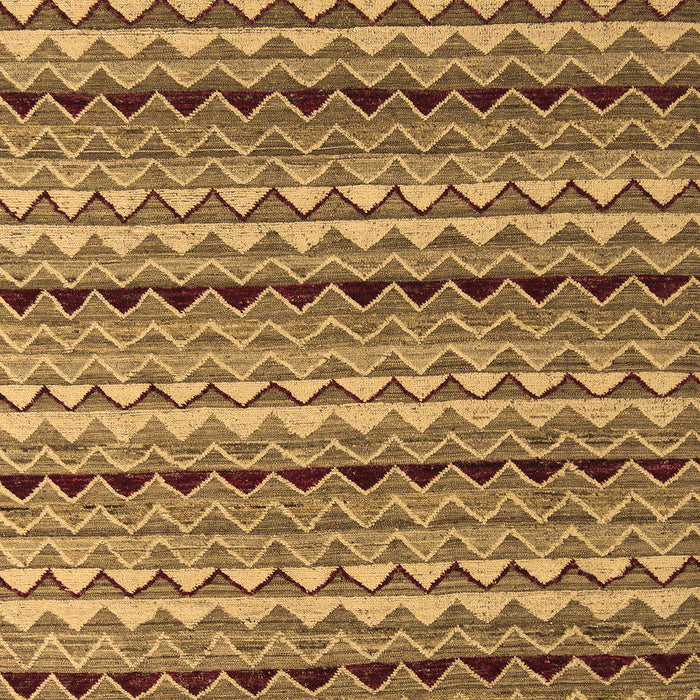 Machine Washable Abstract Brown Modern Rug, wshabs5172brn