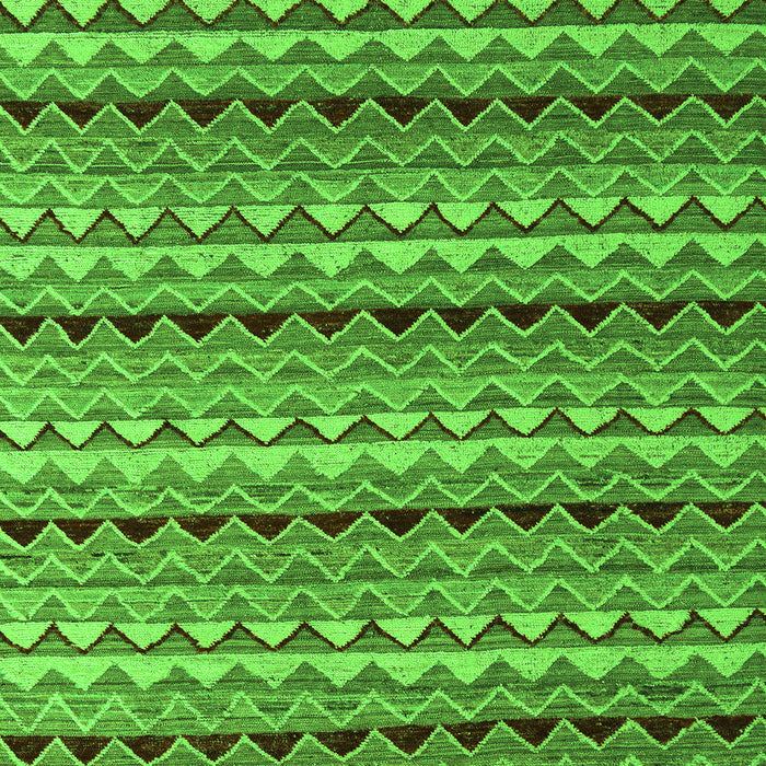 Machine Washable Abstract Green Modern Area Rugs, wshabs5172grn