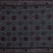 Square Machine Washable Abstract Light Black Rug, wshabs5173