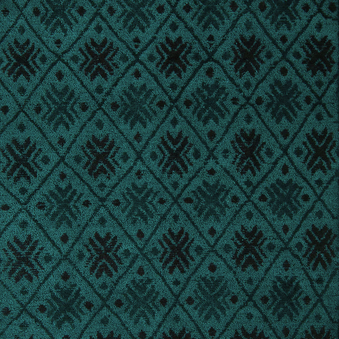 Abstract Turquoise Modern Rug, abs5173turq