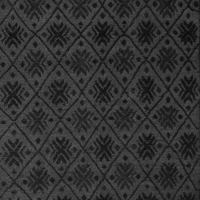 Machine Washable Abstract Gray Modern Rug, wshabs5173gry