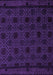 Machine Washable Abstract Purple Modern Area Rugs, wshabs5173pur