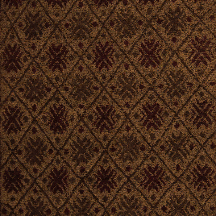 Abstract Orange Modern Rug, abs5173org