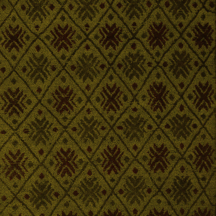 Machine Washable Abstract Yellow Modern Rug, wshabs5173yw