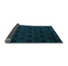 Sideview of Abstract Light Blue Modern Rug, abs5173lblu