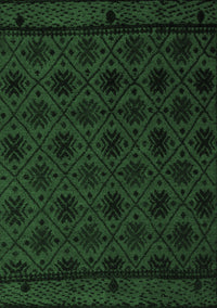 Abstract Emerald Green Modern Rug, abs5173emgrn