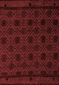 Abstract Red Modern Rug, abs5173red