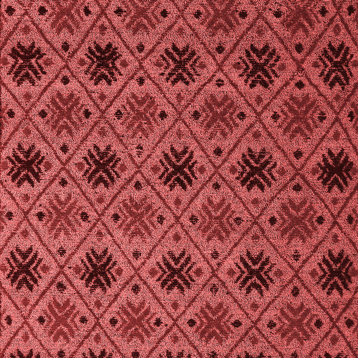 Abstract Red Modern Area Rugs