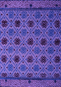 Abstract Purple Modern Rug, abs5174pur