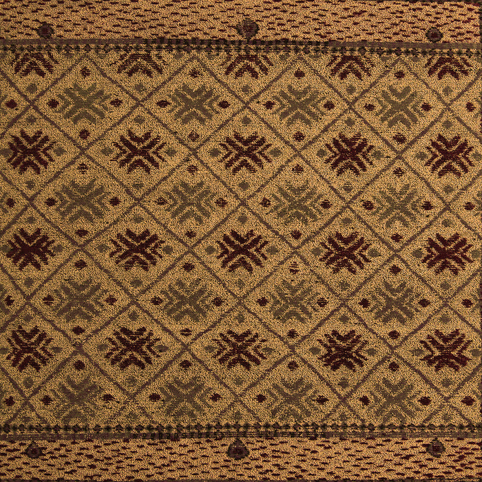 Square Machine Washable Abstract Orange Modern Area Rugs, wshabs5174org