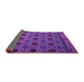 Sideview of Abstract Pink Modern Rug, abs5174pnk