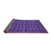 Sideview of Abstract Purple Modern Rug, abs5175pur