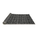 Sideview of Abstract Gray Modern Rug, abs5175gry