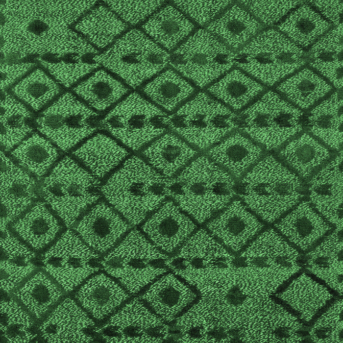Machine Washable Abstract Emerald Green Modern Area Rugs, wshabs5175emgrn