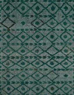 Abstract Green Modern Rug, abs5175