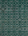 Abstract Green Modern Rug, abs5175