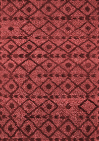 Abstract Red Modern Rug, abs5175red