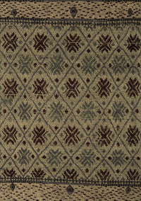 Abstract Brown Modern Rug, abs5176brn