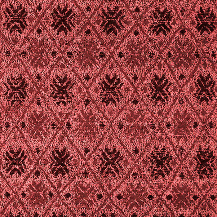Abstract Red Modern Area Rugs