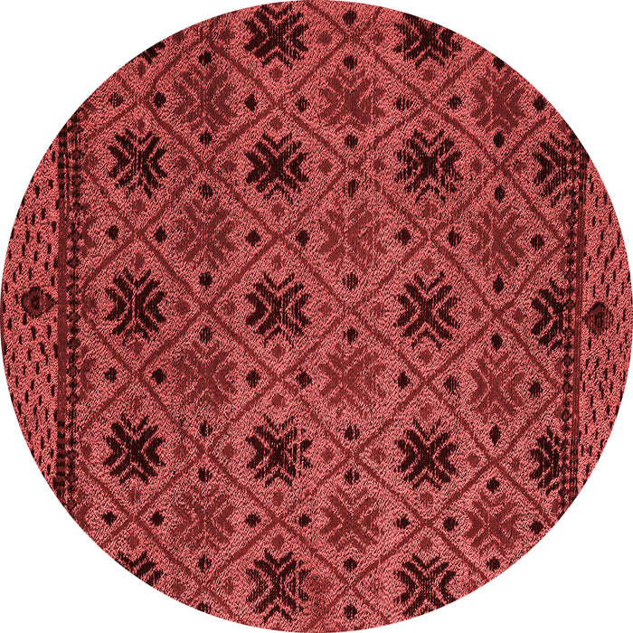 Abstract Red Modern Rug, abs5176red