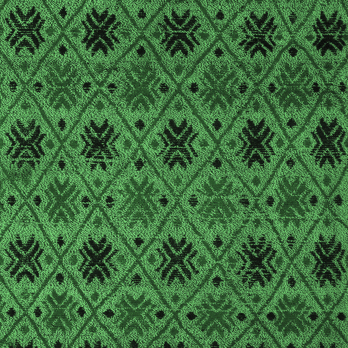 Machine Washable Abstract Emerald Green Modern Area Rugs, wshabs5176emgrn