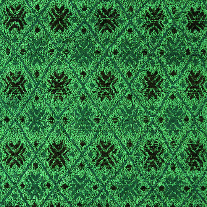 Machine Washable Abstract Green Modern Area Rugs, wshabs5176grn