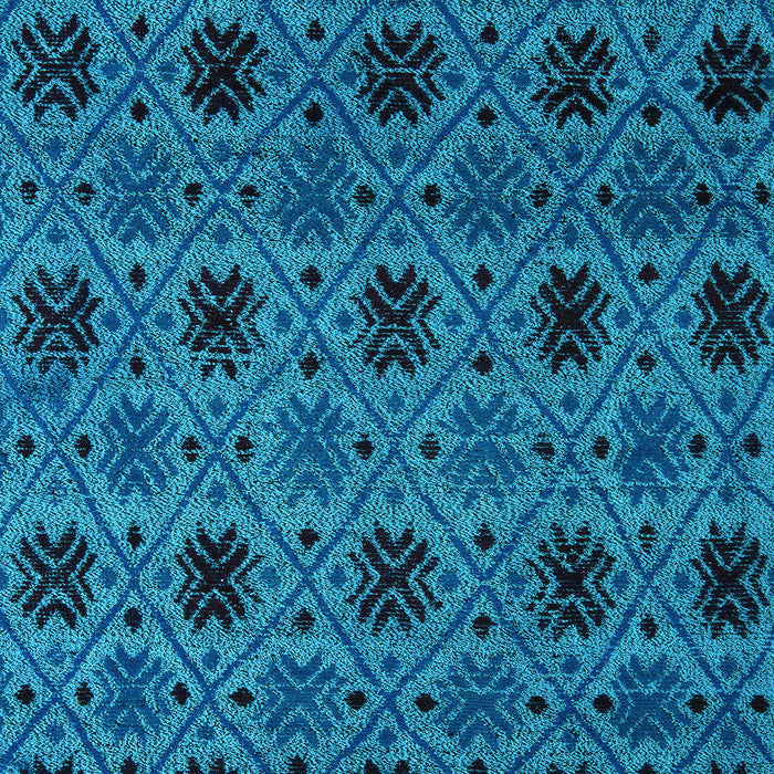 Abstract Light Blue Modern Rug, abs5176lblu