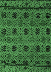 Abstract Emerald Green Modern Rug, abs5176emgrn