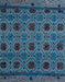 Abstract Blue Modern Rug, abs5176