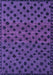 Abstract Purple Modern Rug, abs5177pur