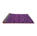 Sideview of Abstract Pink Modern Rug, abs5177pnk