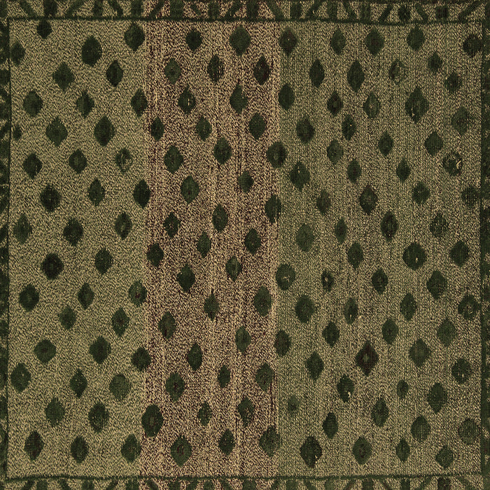 Square Machine Washable Abstract Brown Modern Rug, wshabs5177brn