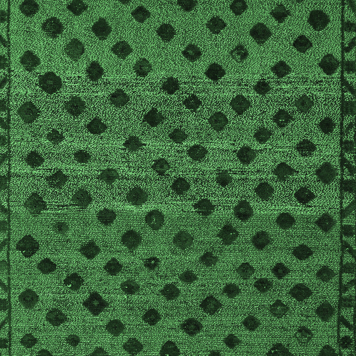 Abstract Emerald Green Modern Rug, abs5177emgrn