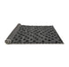 Sideview of Abstract Gray Modern Rug, abs5177gry