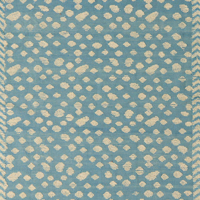 Machine Washable Abstract Cadet Blue Green Rug, wshabs5178