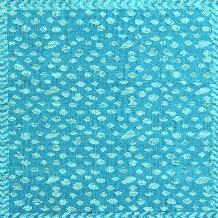 Square Machine Washable Abstract Light Blue Modern Rug, wshabs5178lblu