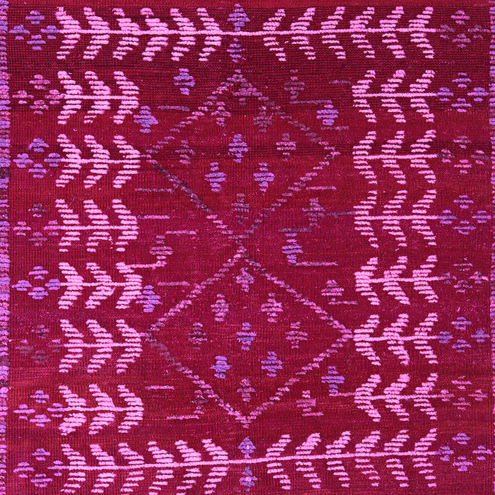 Machine Washable Abstract Pink Modern Rug, wshabs5179pnk