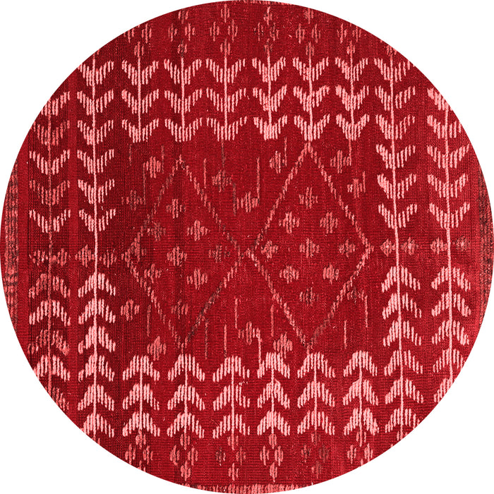 Machine Washable Abstract Red Modern Rug, wshabs5179red