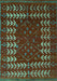 Abstract Turquoise Modern Rug, abs5179turq