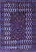 Machine Washable Abstract Blue Modern Rug, wshabs5179blu