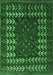 Machine Washable Abstract Emerald Green Modern Area Rugs, wshabs5179emgrn