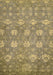 Abstract Brown Modern Rug, abs517brn