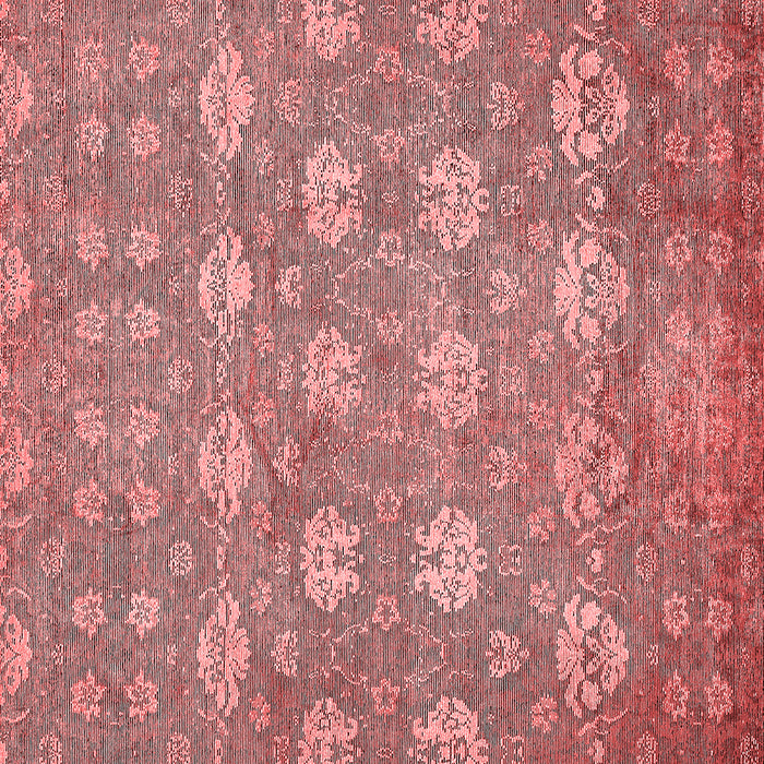 Machine Washable Abstract Red Modern Rug, wshabs517red