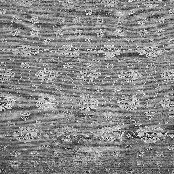 Square Machine Washable Abstract Gray Modern Rug, wshabs517gry