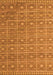 Abstract Orange Modern Rug, abs5180org