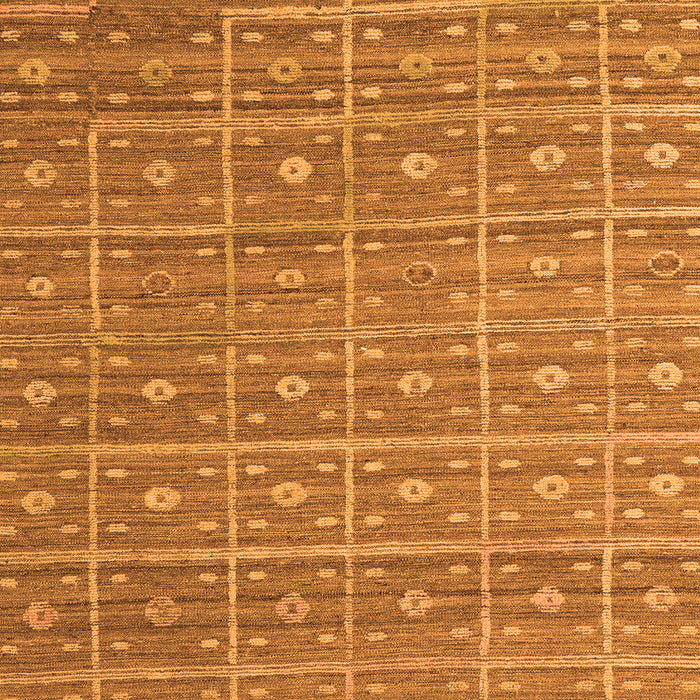 Abstract Orange Modern Rug, abs5180org