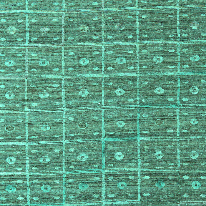 Abstract Turquoise Modern Rug, abs5180turq