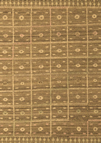 Abstract Brown Modern Rug, abs5180brn